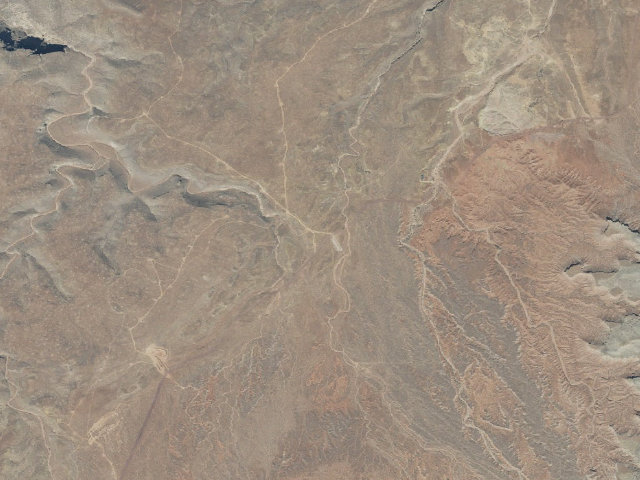 Aerial image of Hurricane Cliffs Designated Dispersed Camping Area