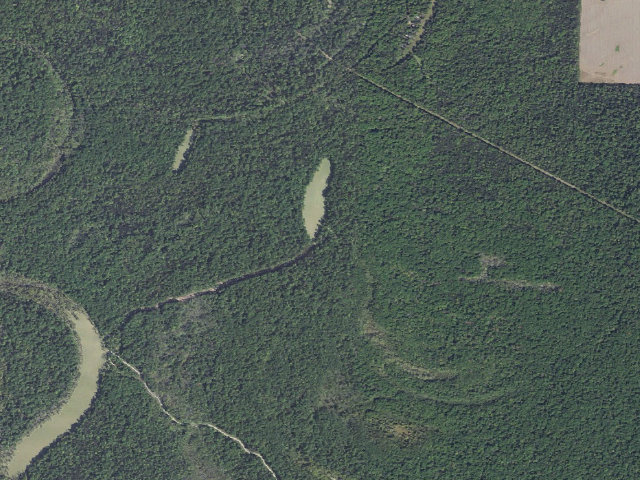 Aerial image of Hurricane Lake Camping Area #11