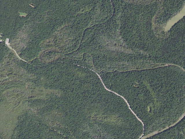 Aerial image of Hurricane Lake Camping Area #16