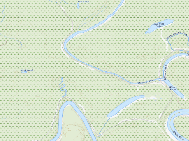 USGS topographic map of Hurricane Lake Camping Area #5