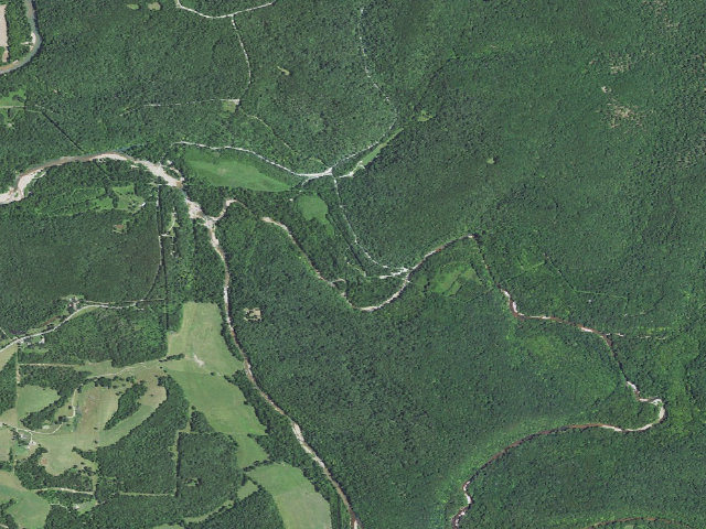 Aerial image of Huzzah Conservation Area