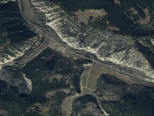Aerial image of Hwy191-64 Sage Ck Trlhd