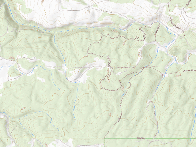 USGS topographic map of IDL Endowment Land Camping Area — Madison County, ID (43.6684, -111.6272)
