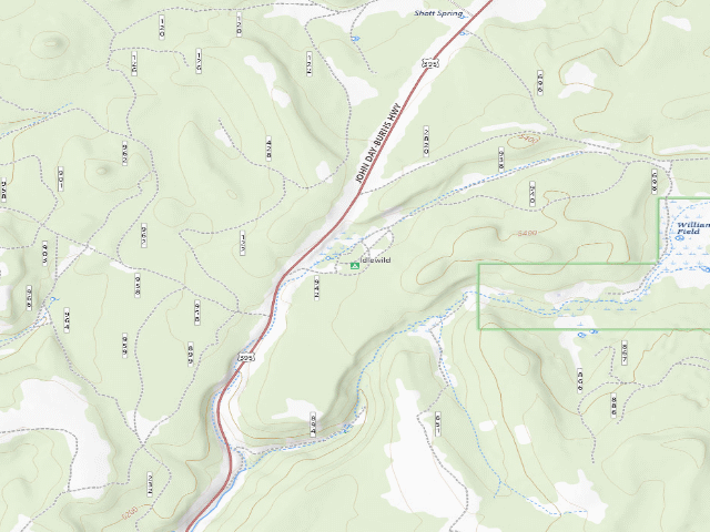 USGS topographic map of Idlewild