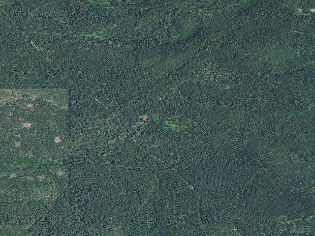 Aerial image of Imnaha Campground