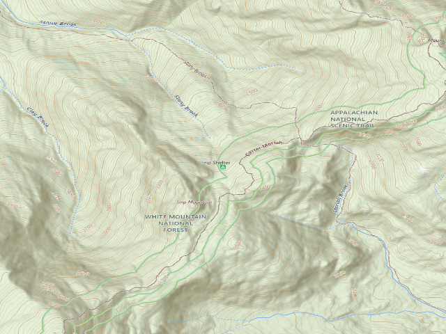 USGS topographic map of Imp Shelter