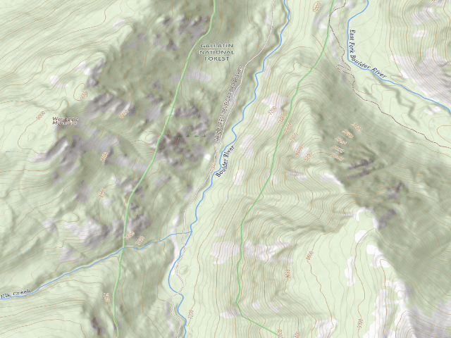 USGS topographic map of Indepeak1