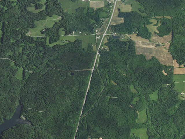 Aerial image of Indian Celina Recreation Area