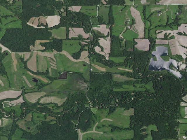 Aerial image of Indian Hills Conservation Area