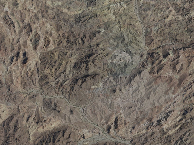 Aerial image of Indian Pass Wilderness