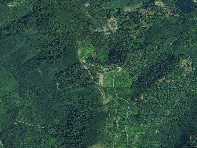 Aerial image of Indian Ridge Lookout