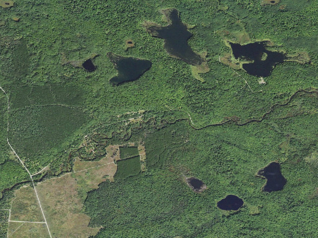 Aerial image of Indian River Boulder Point