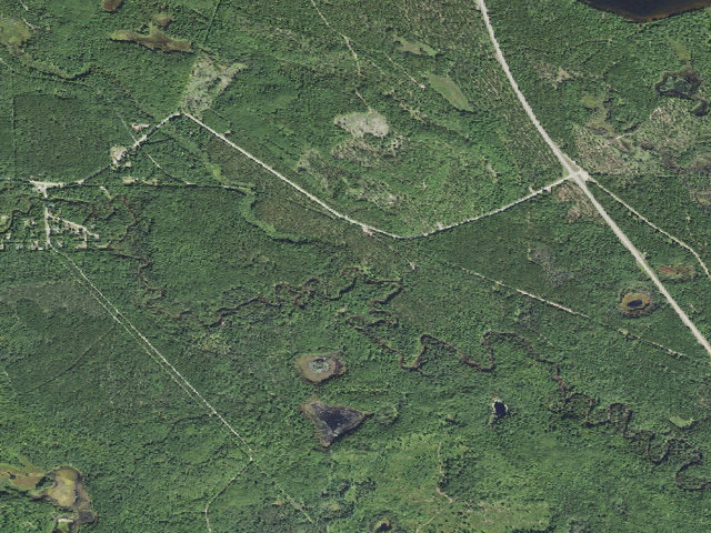 Aerial image of Indian River Delias Camping Area