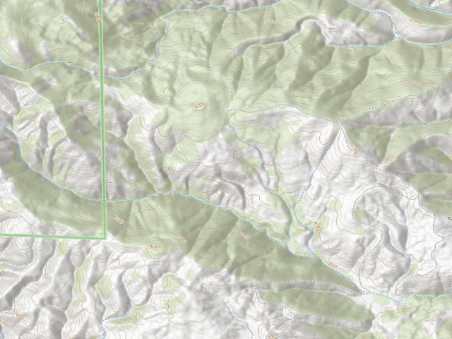 USGS topographic map of Indian Valley Management Area