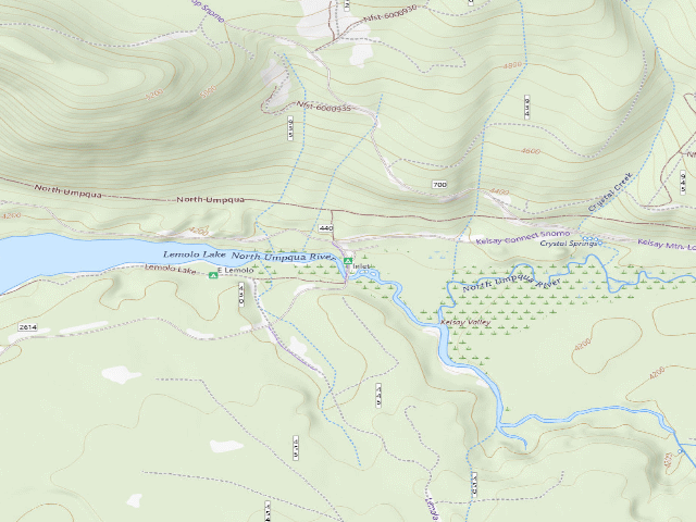 USGS topographic map of Inlet
