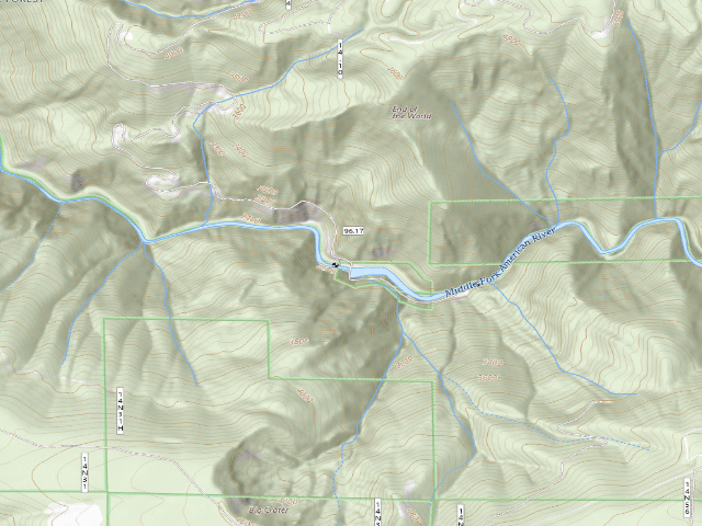 USGS topographic map of Inter Bay