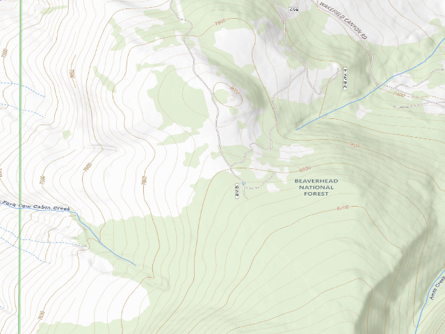 USGS topographic map of Intersection