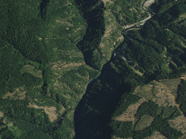 Aerial image of Iron Canyon West
