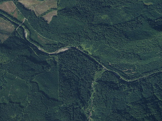 Aerial image of Iron Creek