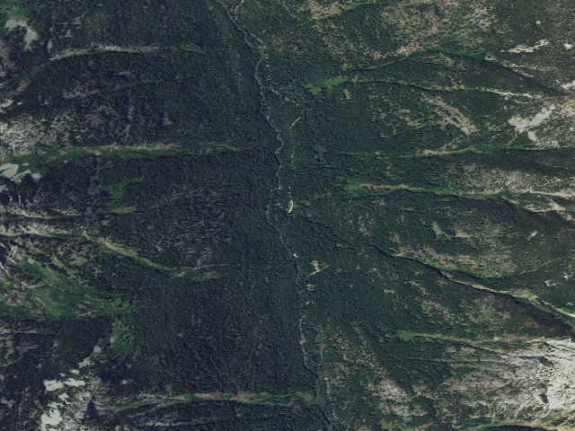 Aerial image of Irondyke Forest Camp