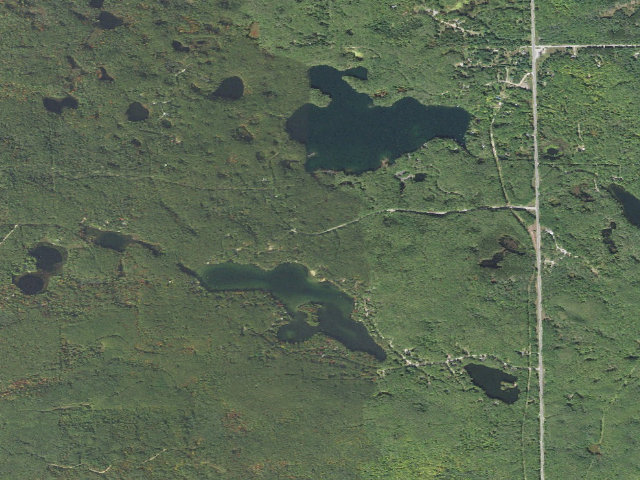 Aerial image of Island Lake Recreation Area