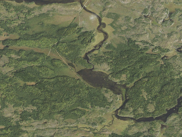 Aerial image of Island River Site3