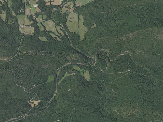 Aerial image of Jack Creek