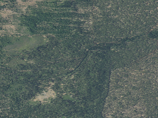 Aerial image of Jack Creek