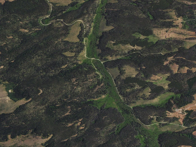 Aerial image of Jack Creek