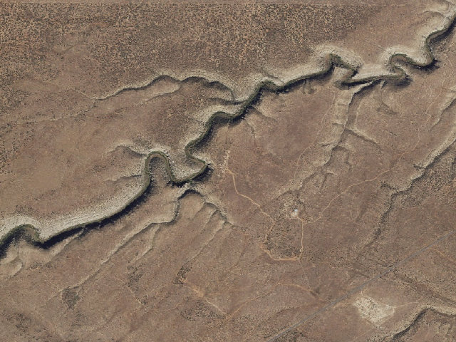 Aerial image of Jack's Canyon Camping and Climbing Area