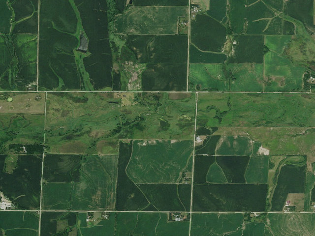 Aerial image of Jack Sinn Memorial WMA