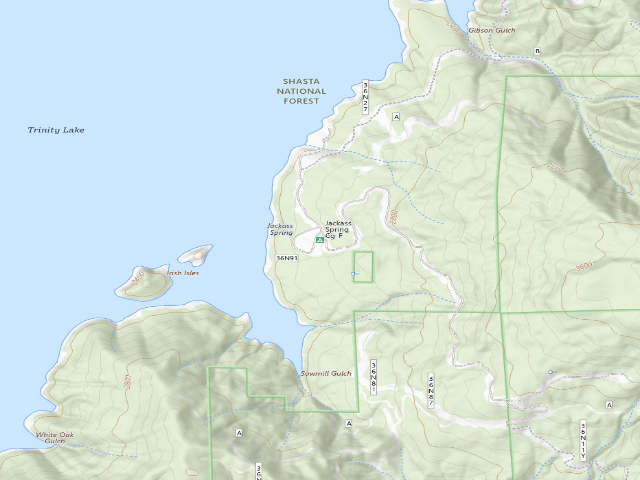USGS topographic map of Jackass Spring Cg-F