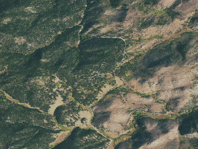 Aerial image of Jacks Gulch Campground