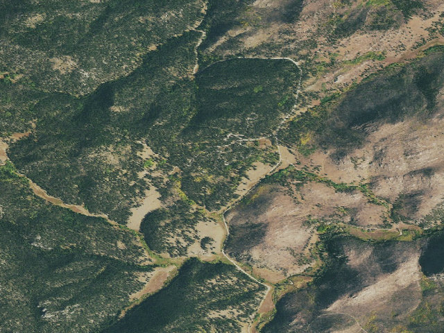 Aerial image of Jacks Gulch