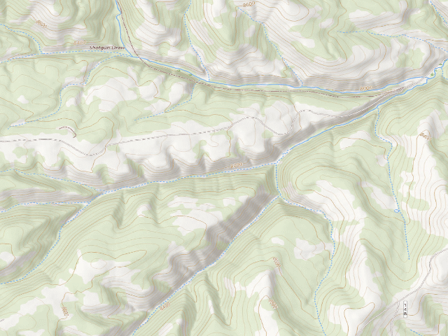 USGS topographic map of Jackson Camping Area