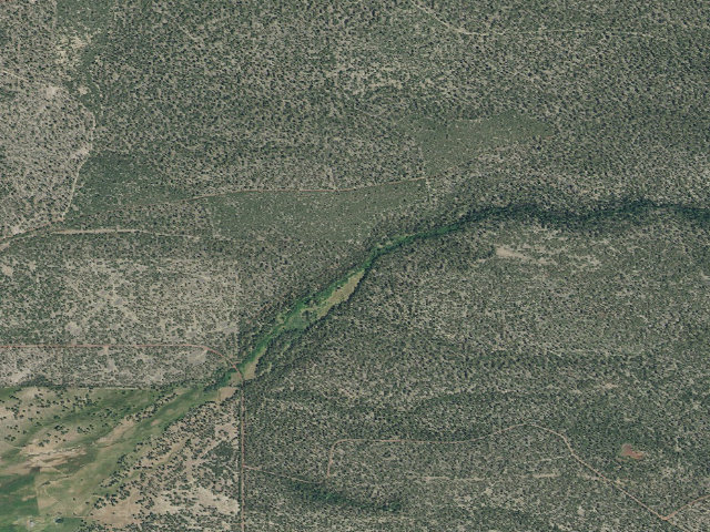 Aerial image of Jackson Creek