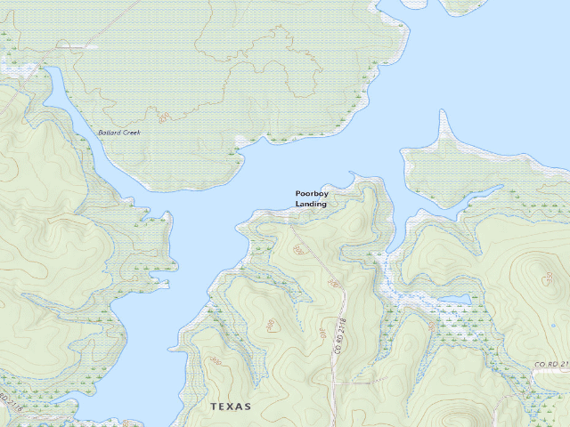 USGS topographic map of Jackson Creek Park