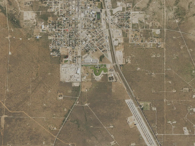 Aerial image of Jal Lake Park RV Area (Jal)