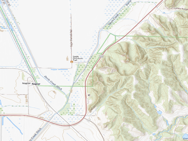 USGS topographic map of Jamerson C. McCormack Conservation Area