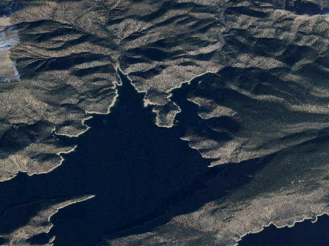 Aerial image of Jarvies Canyon Campground