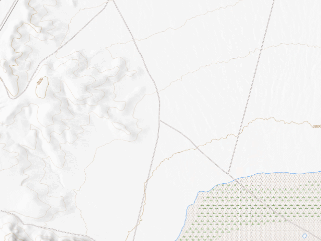 USGS topographic map of Jean / Roach Dry Lakes Dispersed Camping