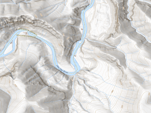 USGS topographic map of Jeep Trail Camp
