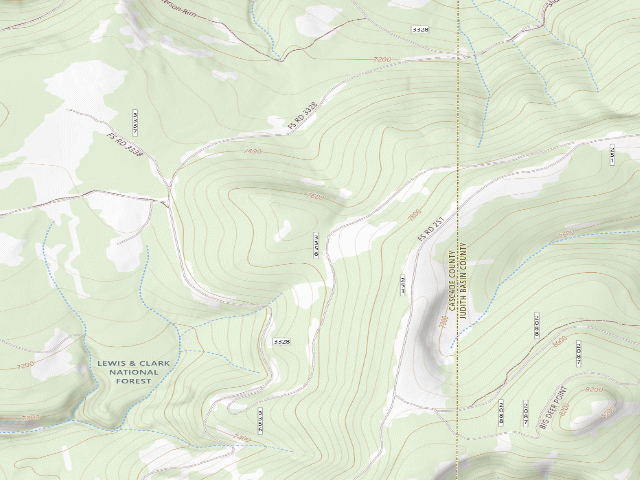 USGS topographic map of Jefferson/Chamberlin-3328-08