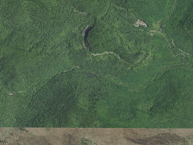 Aerial image of Jellico#1 Dispersed Camping