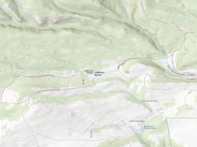 USGS topographic map of Jellison Place