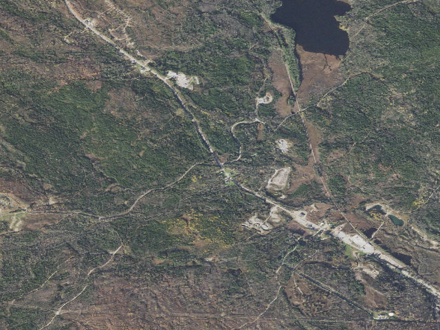Aerial image of Jericho Mountain State Park