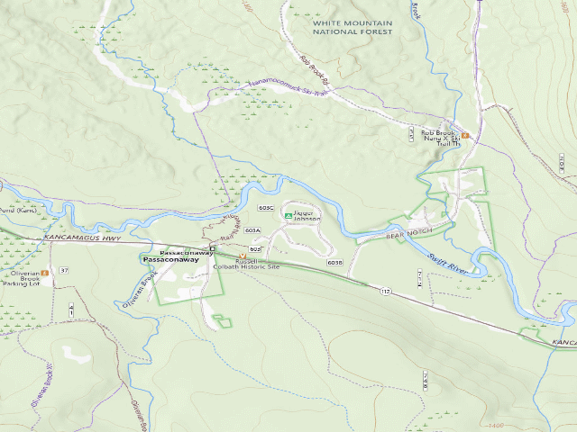USGS topographic map of Jigger Johnson