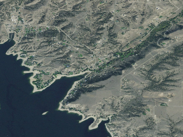 Aerial image of Jo Bonner Campground