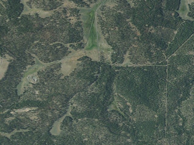Aerial image of Joaquin Miller