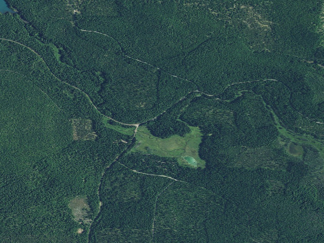 Aerial image of Joe Graham Horse Camp